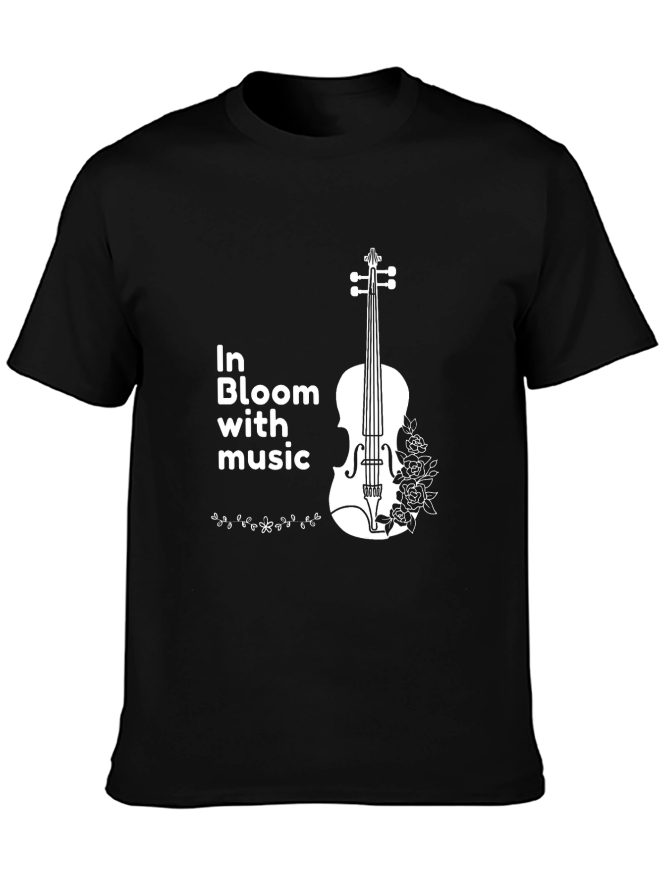 In Bloom With Music Graphic Tee