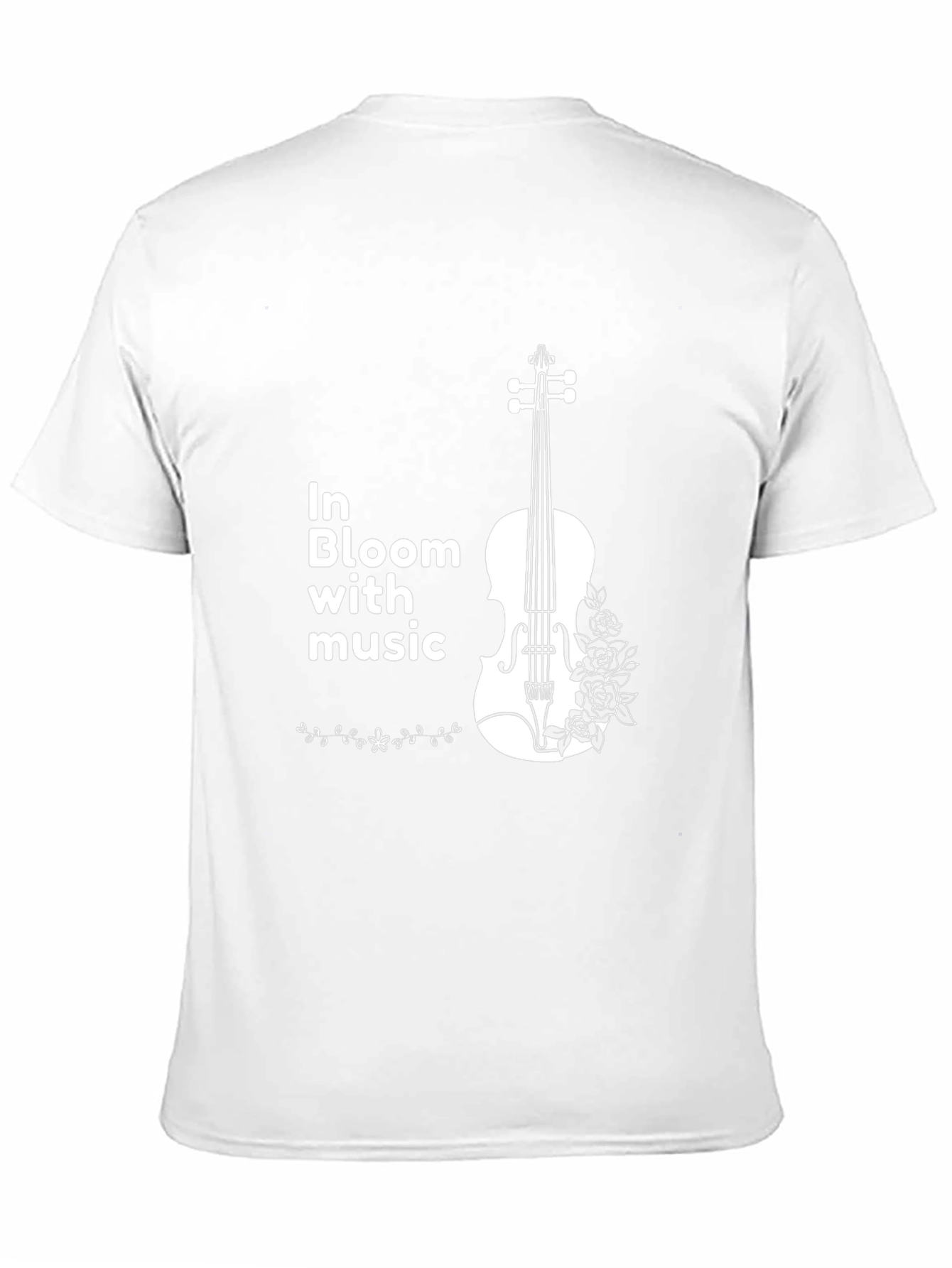 In Bloom With Music Graphic Tee