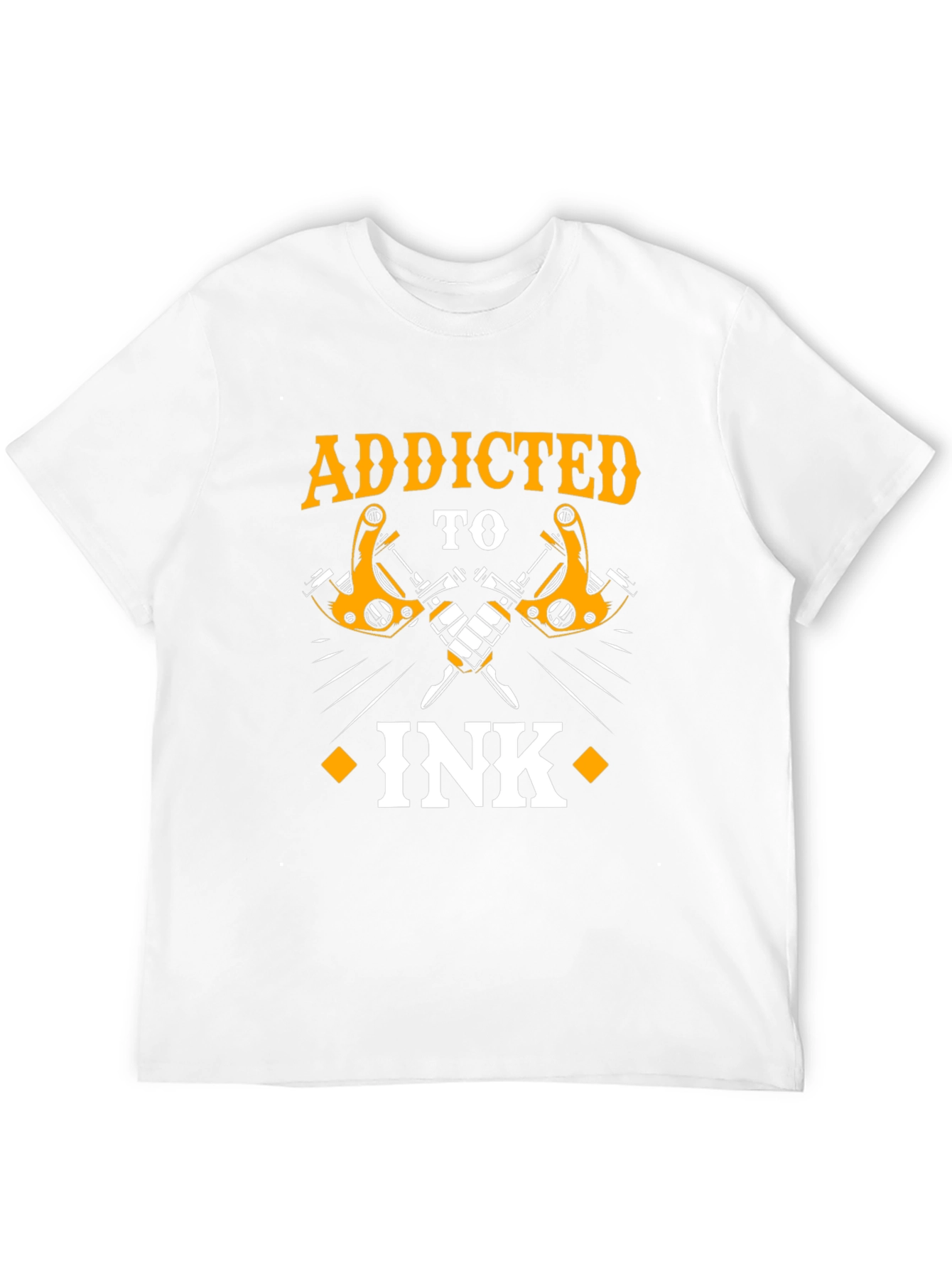 Addicted to Ink Tattoo T-Shirt - Bold Graphic Tee