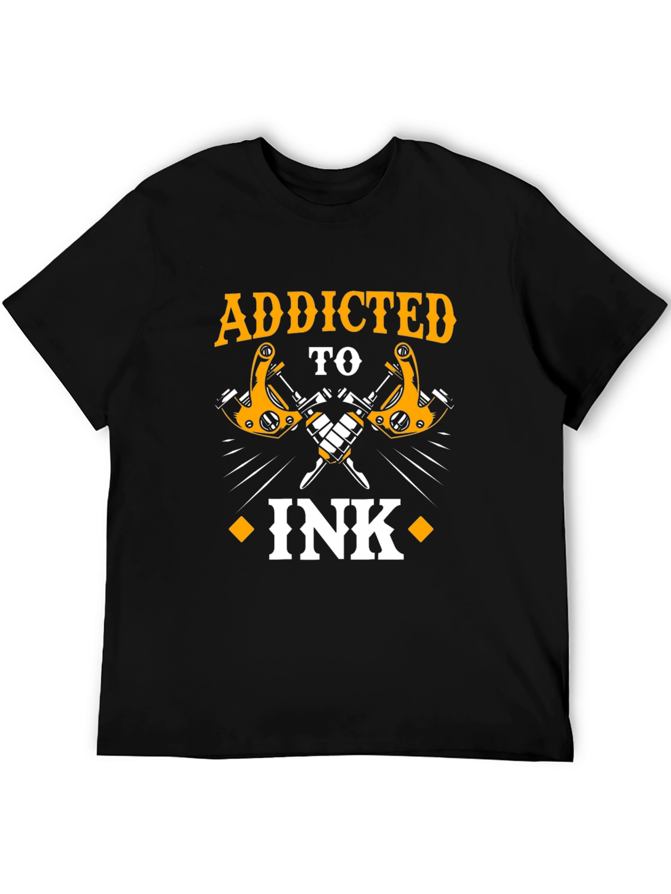 Addicted to Ink Tattoo T-Shirt - Bold Graphic Tee