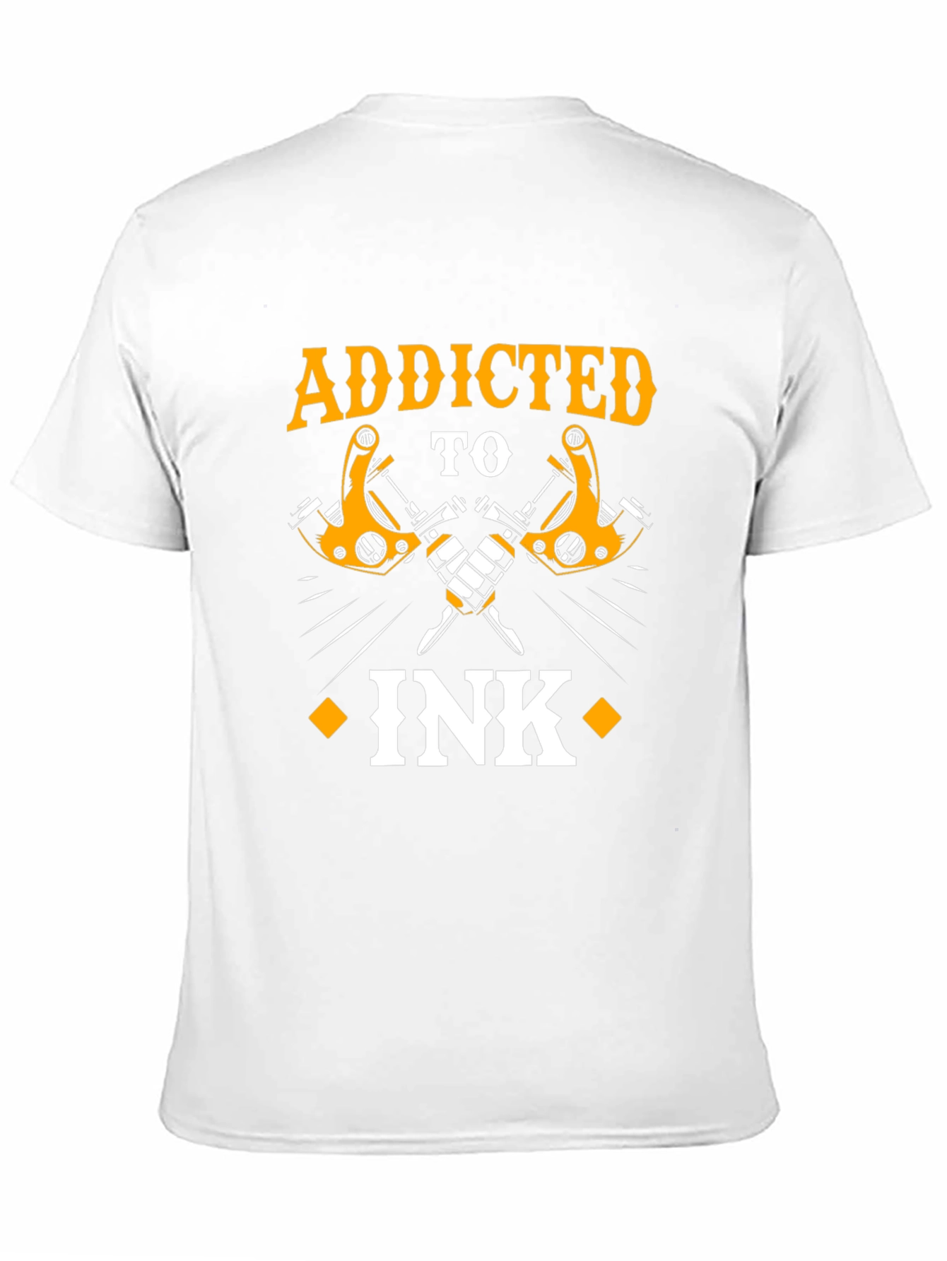 Addicted to Ink Tattoo T-Shirt - Bold Graphic Tee