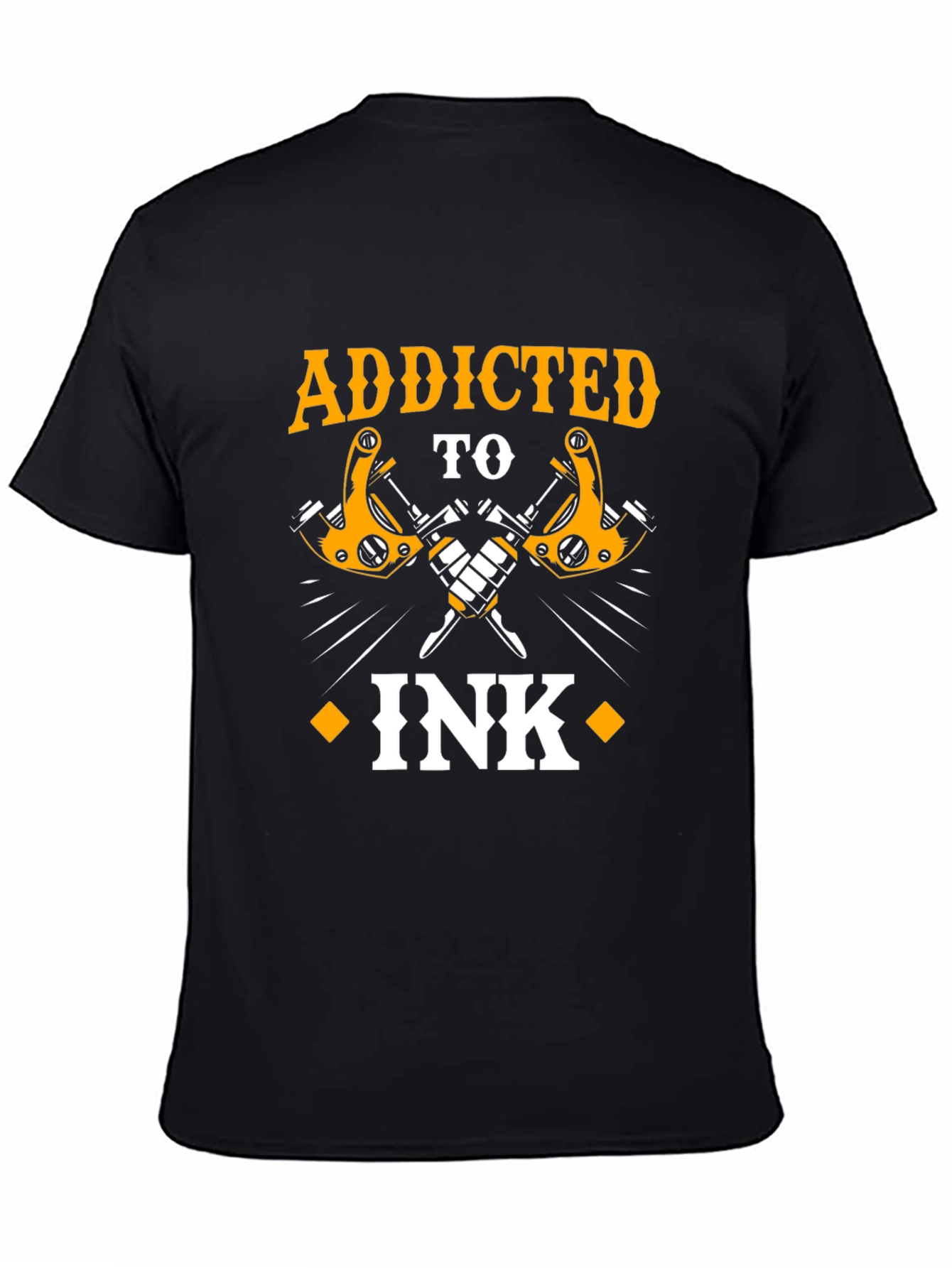 Addicted to Ink Tattoo T-Shirt - Bold Graphic Tee