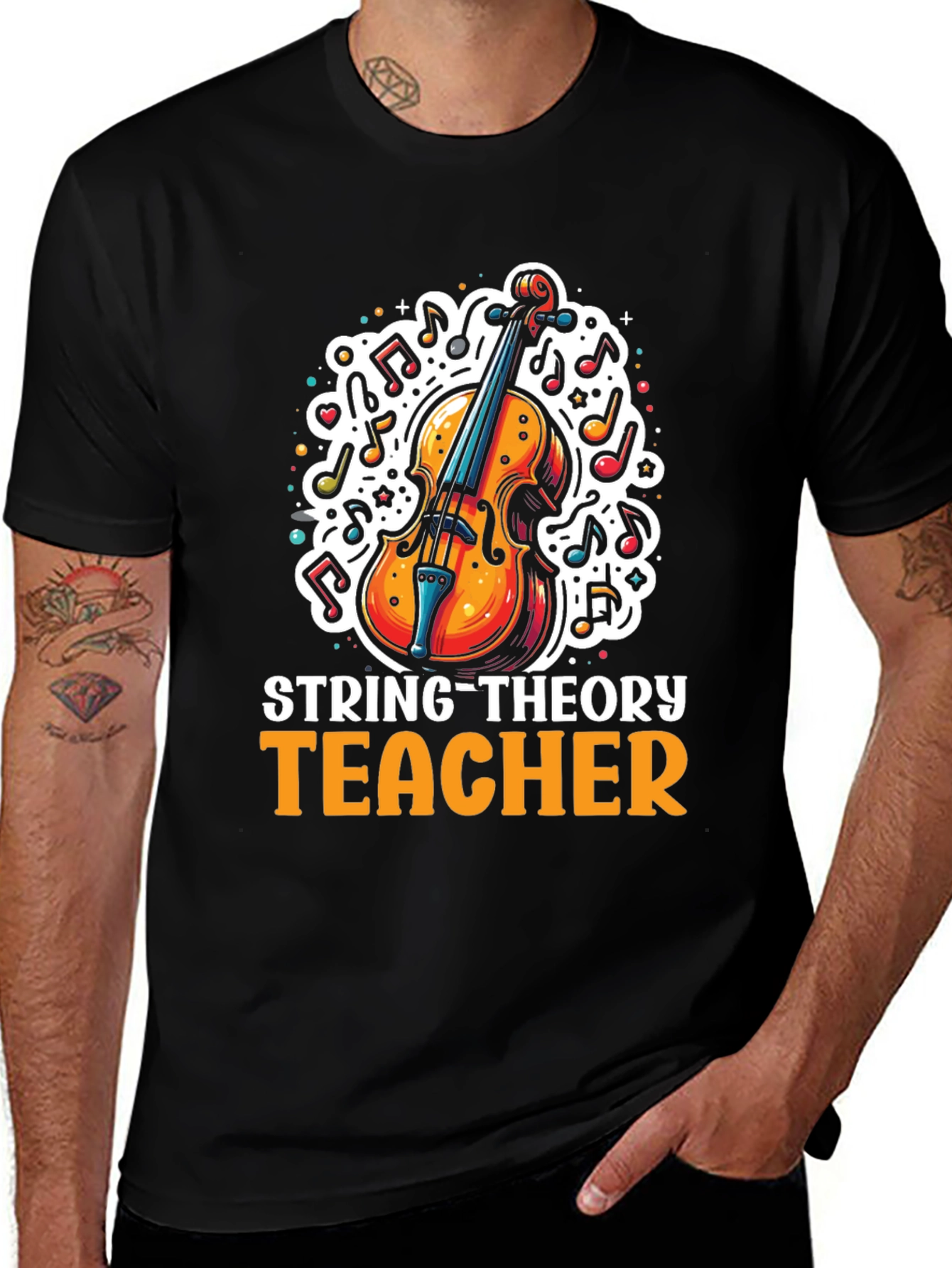 String Theory Teacher T-Shirt