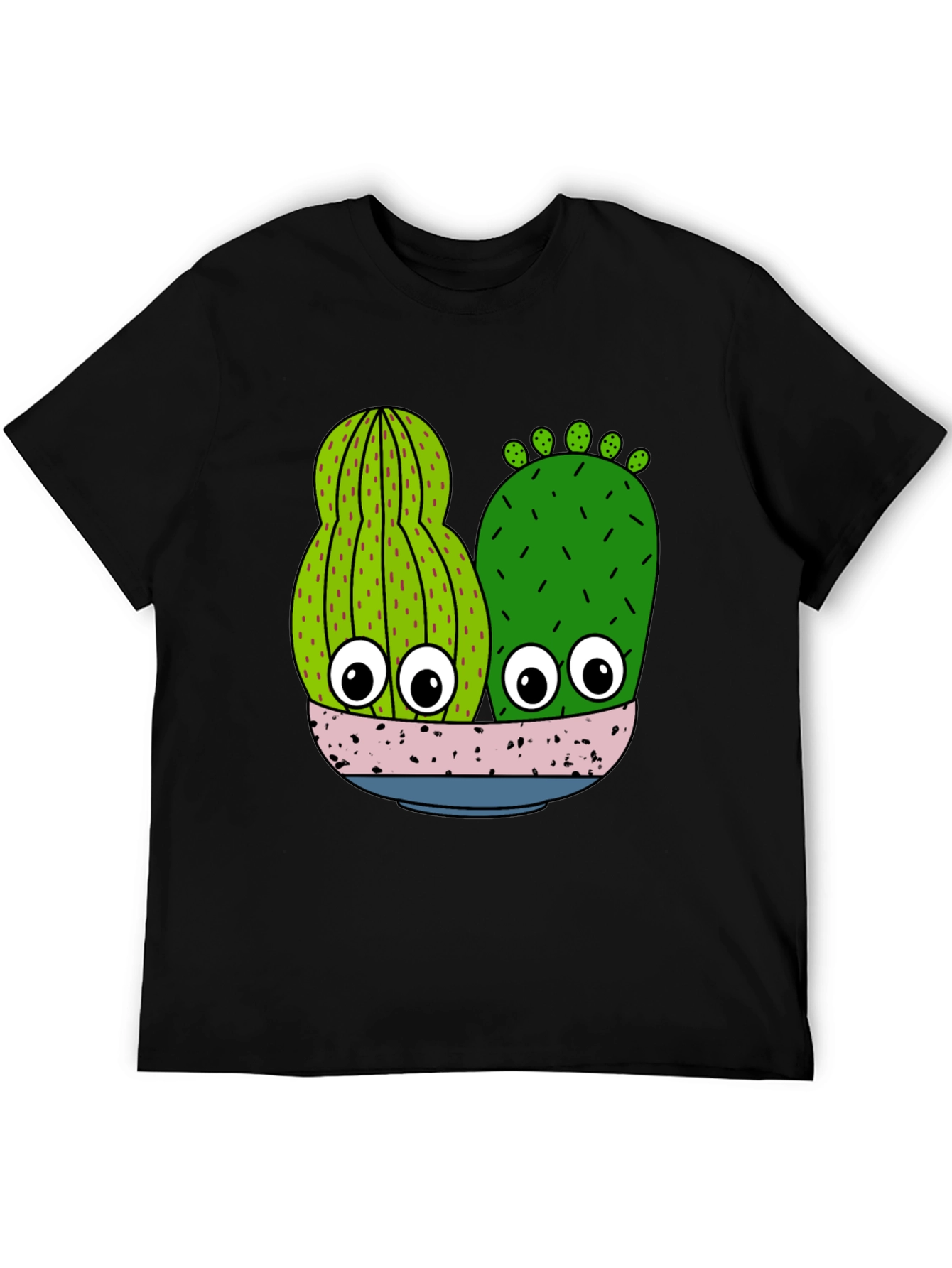 Funny Cactus Graphic T-Shirt - Novelty Plant Lover Tee