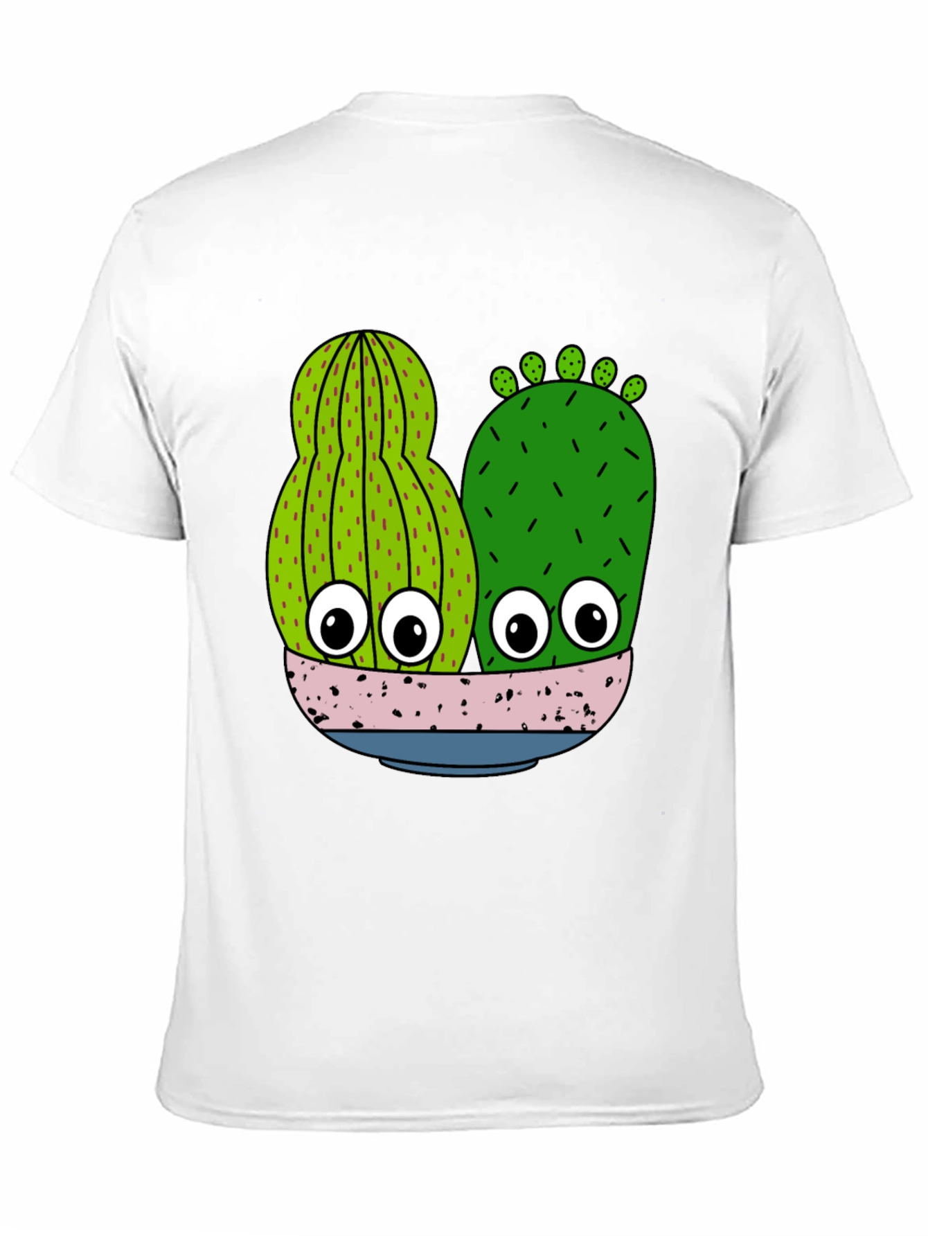 Funny Cactus Graphic T-Shirt - Novelty Plant Lover Tee