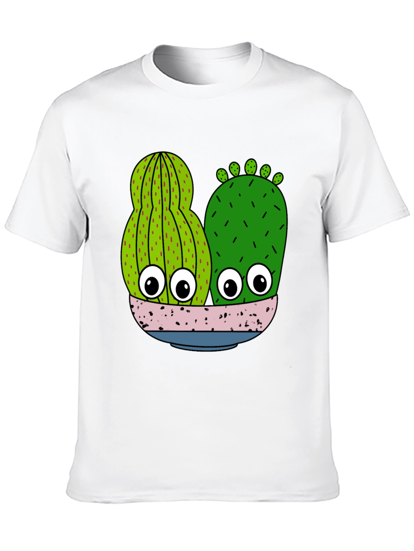 Funny Cactus Graphic T-Shirt - Novelty Plant Lover Tee