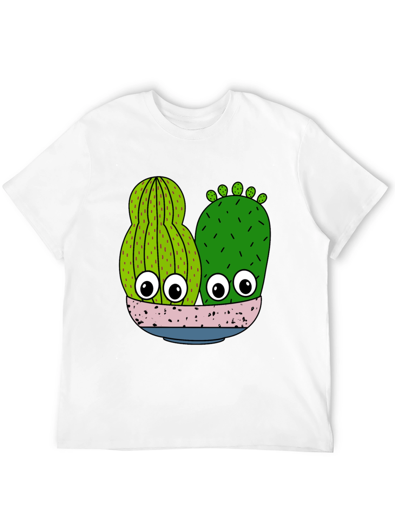 Funny Cactus Graphic T-Shirt - Novelty Plant Lover Tee
