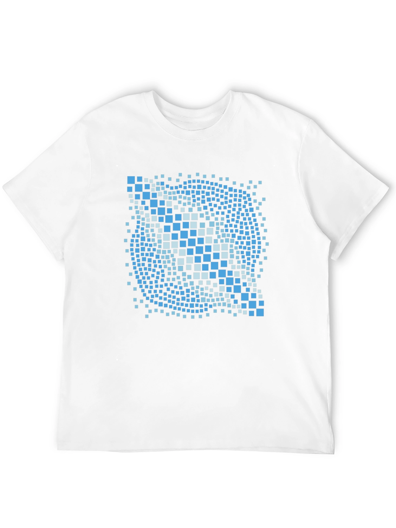 Pixelated Art Black T-Shirt