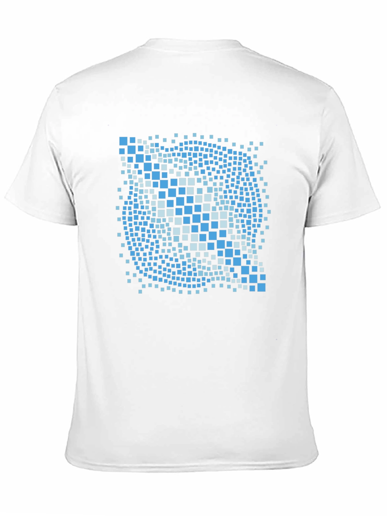 Pixelated Art Black T-Shirt