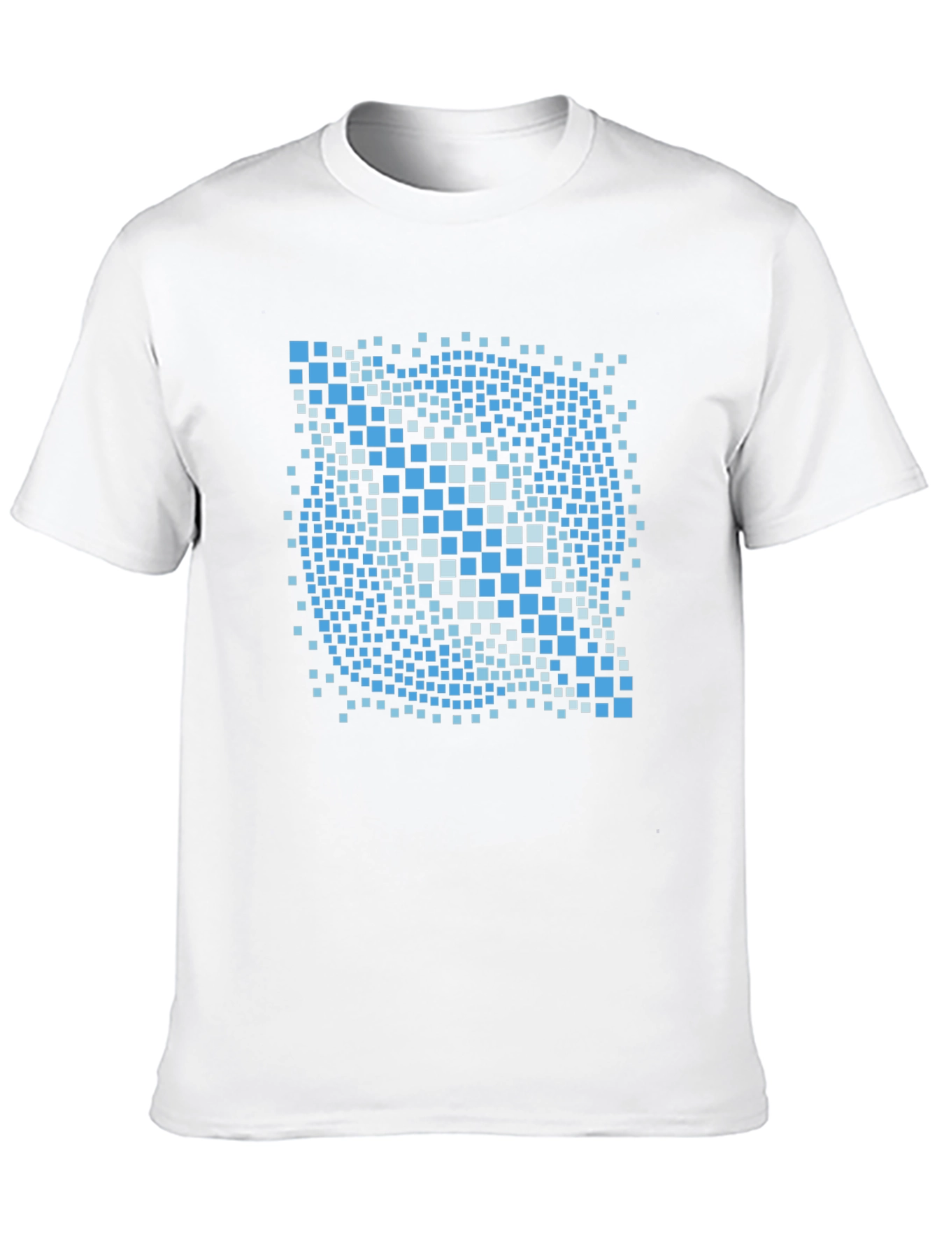 Pixelated Art Black T-Shirt