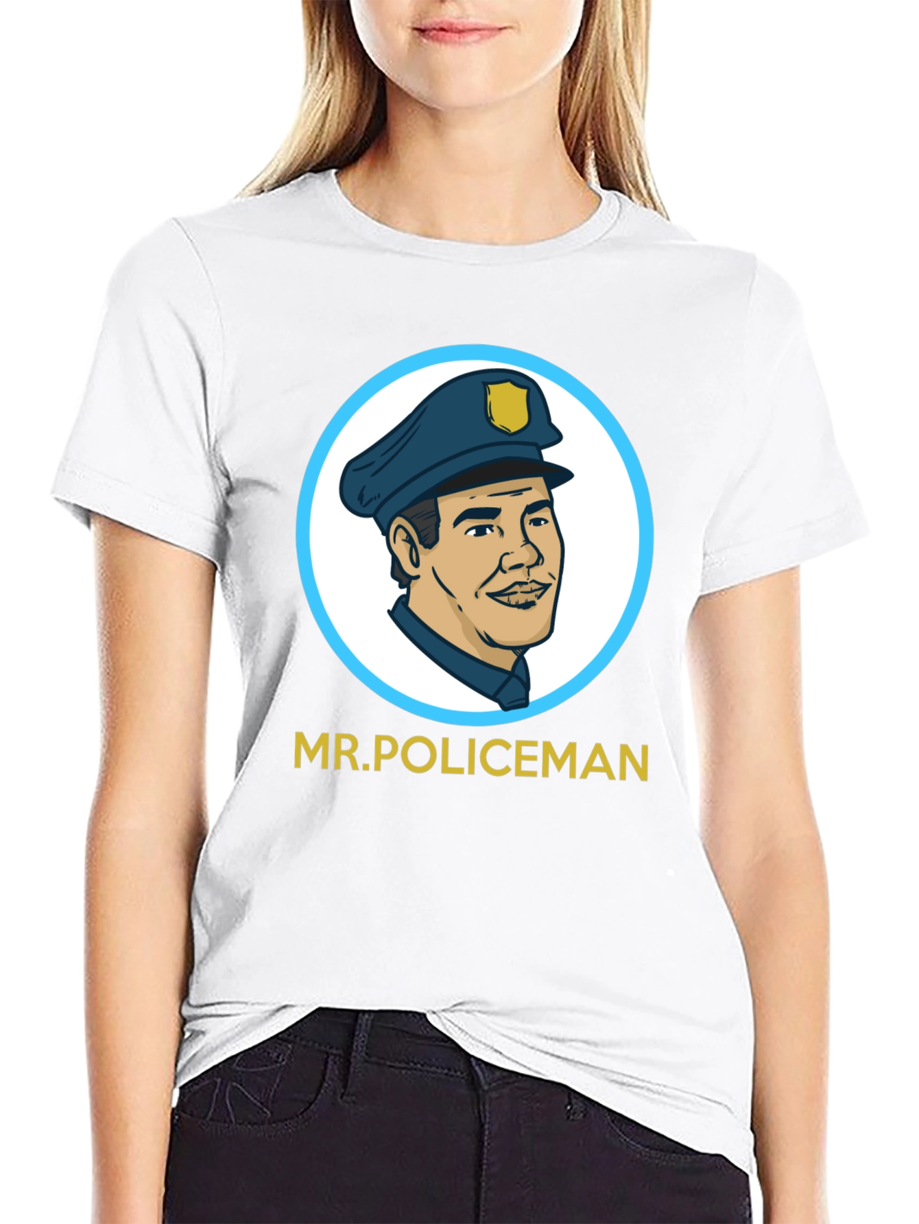 Mr. Policeman Graphic T-Shirt