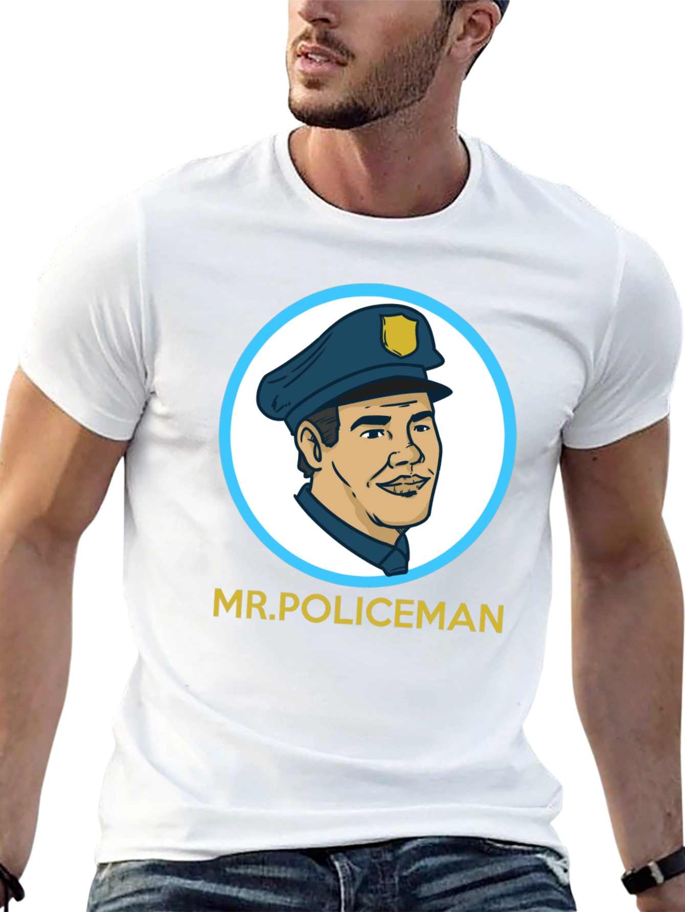 Mr. Policeman Graphic T-Shirt