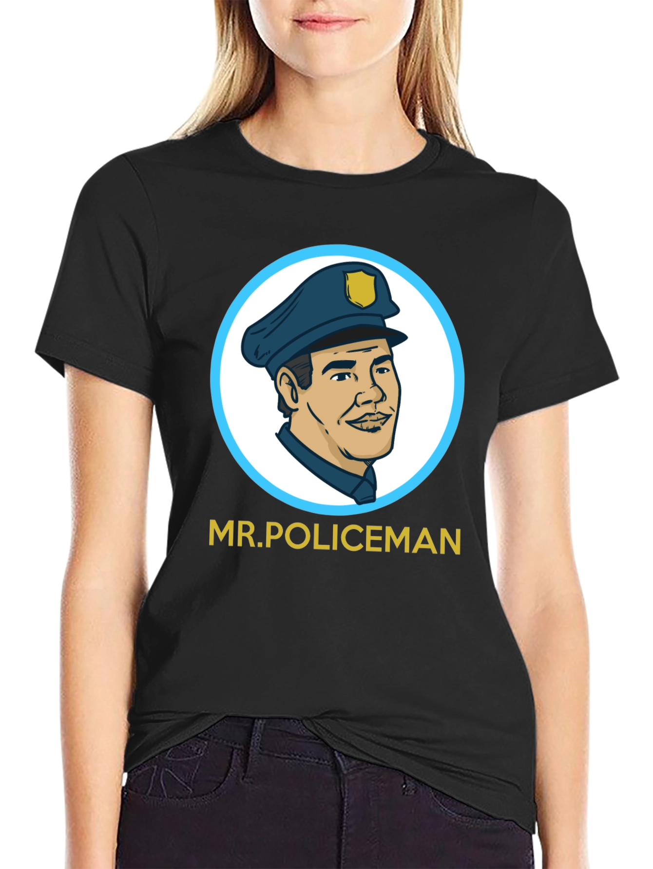 Mr. Policeman Graphic T-Shirt