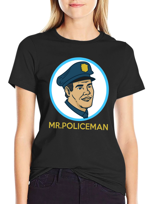 Mr. Policeman Graphic T-Shirt