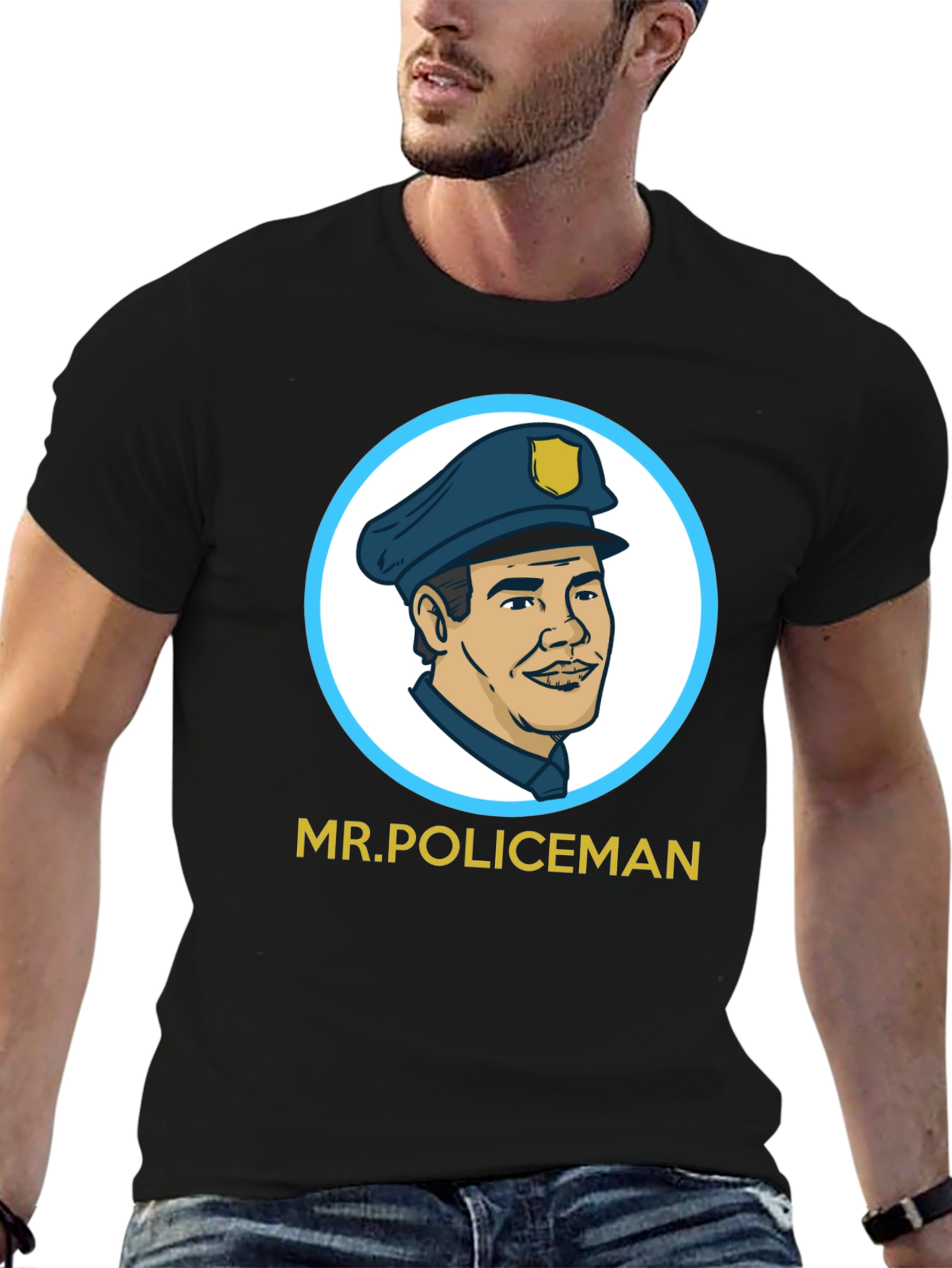 Mr. Policeman Graphic T-Shirt