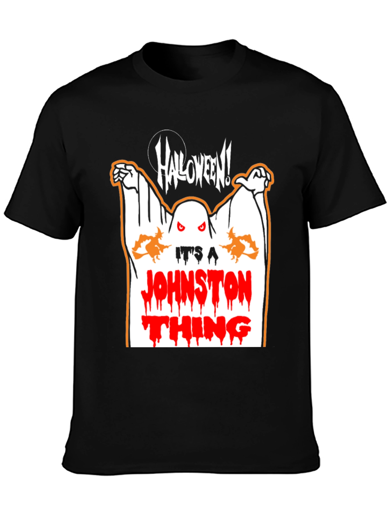 Halloween Johnston Thing Graphic T-Shirt