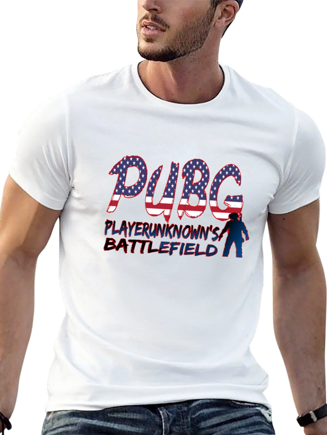 PUBG American Flag T-Shirt