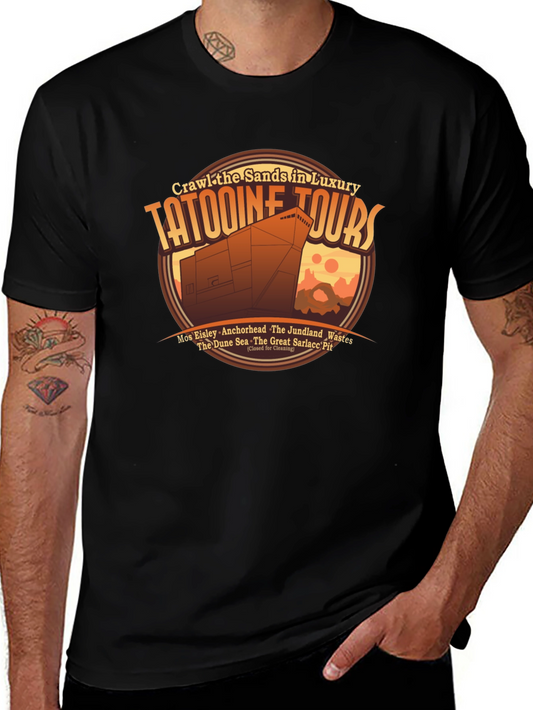 Tatooine Tours T-Shirt - Crawl the Sands in Luxury