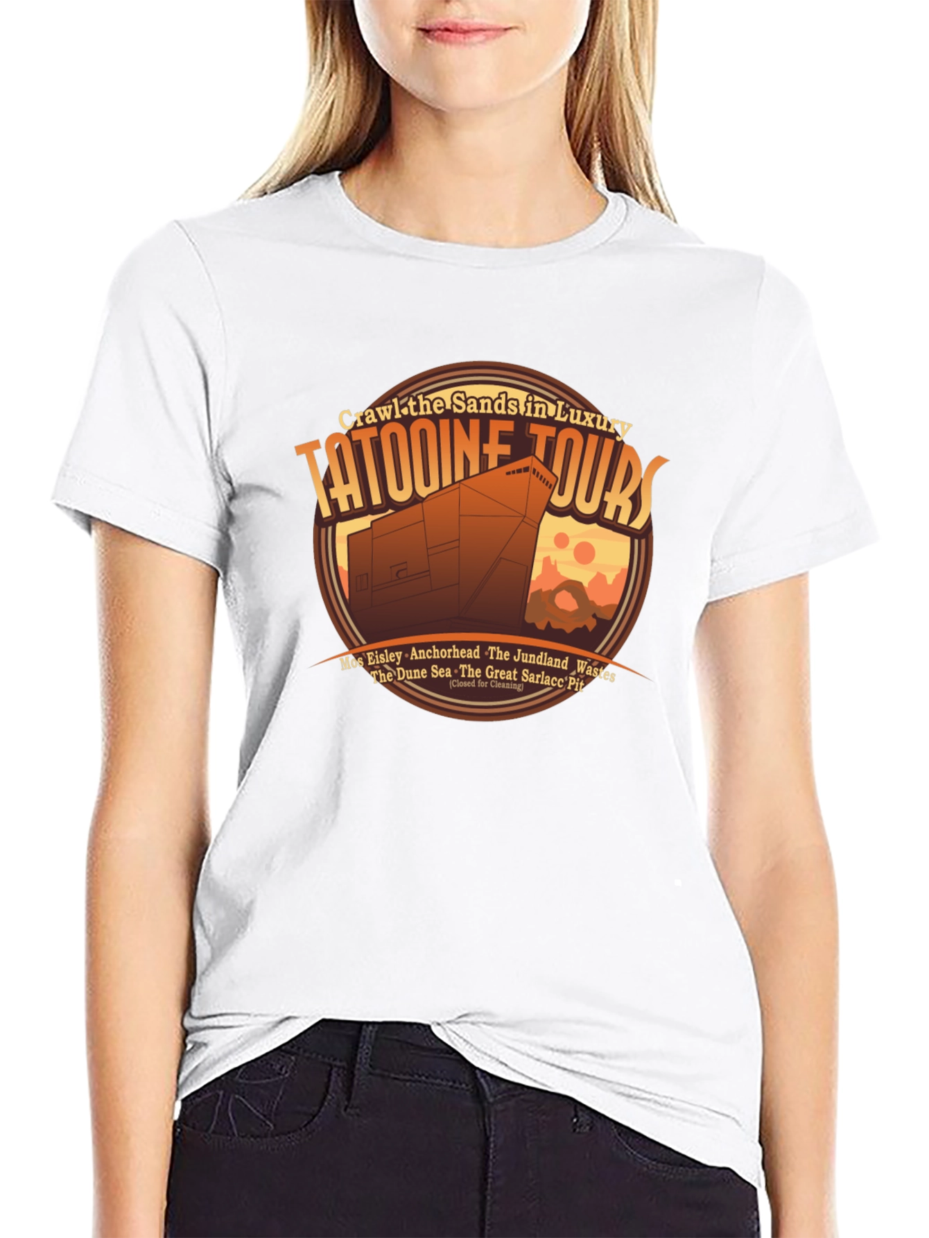 Tatooine Tours T-Shirt - Crawl the Sands in Luxury