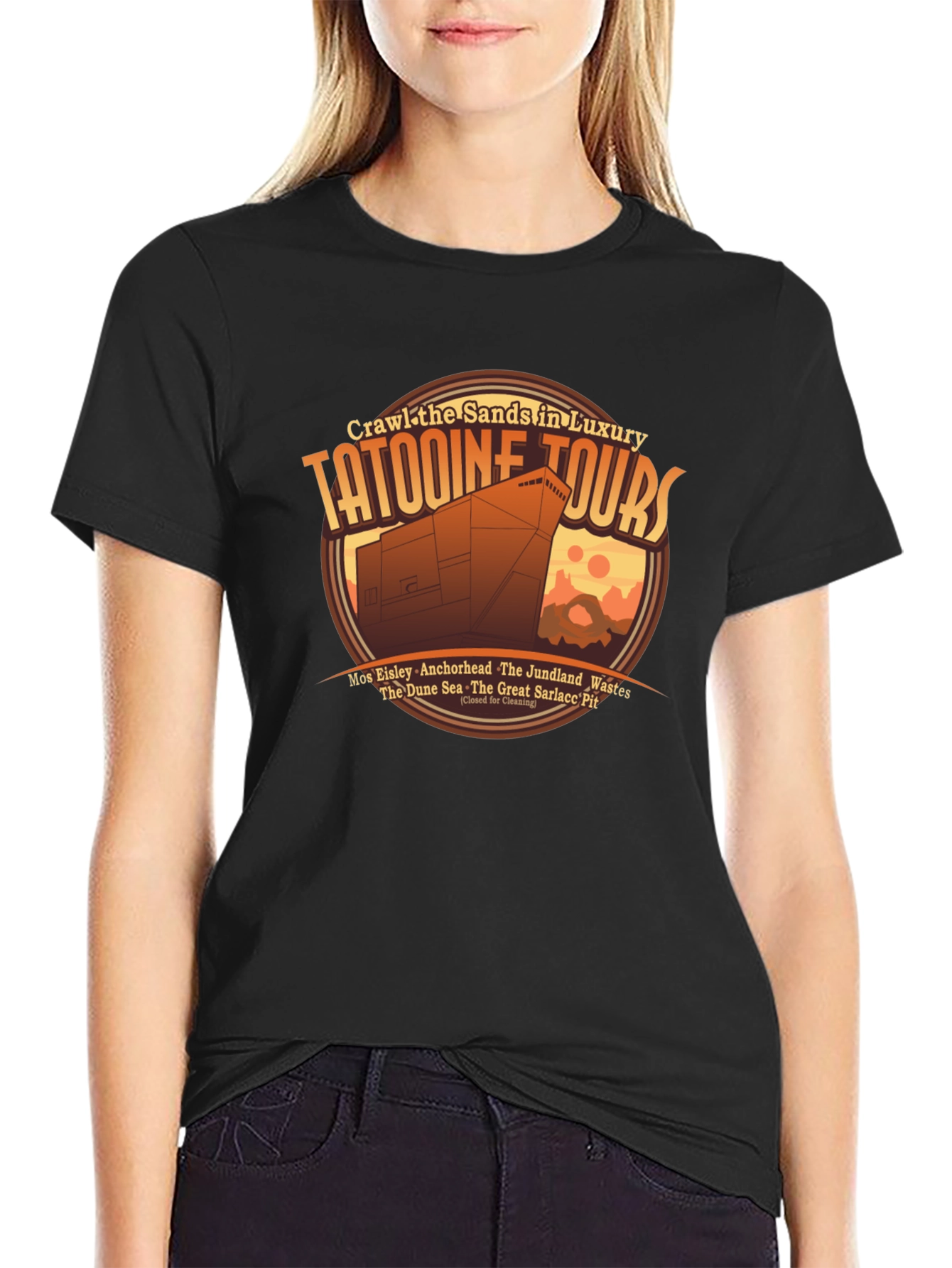 Tatooine Tours T-Shirt - Crawl the Sands in Luxury