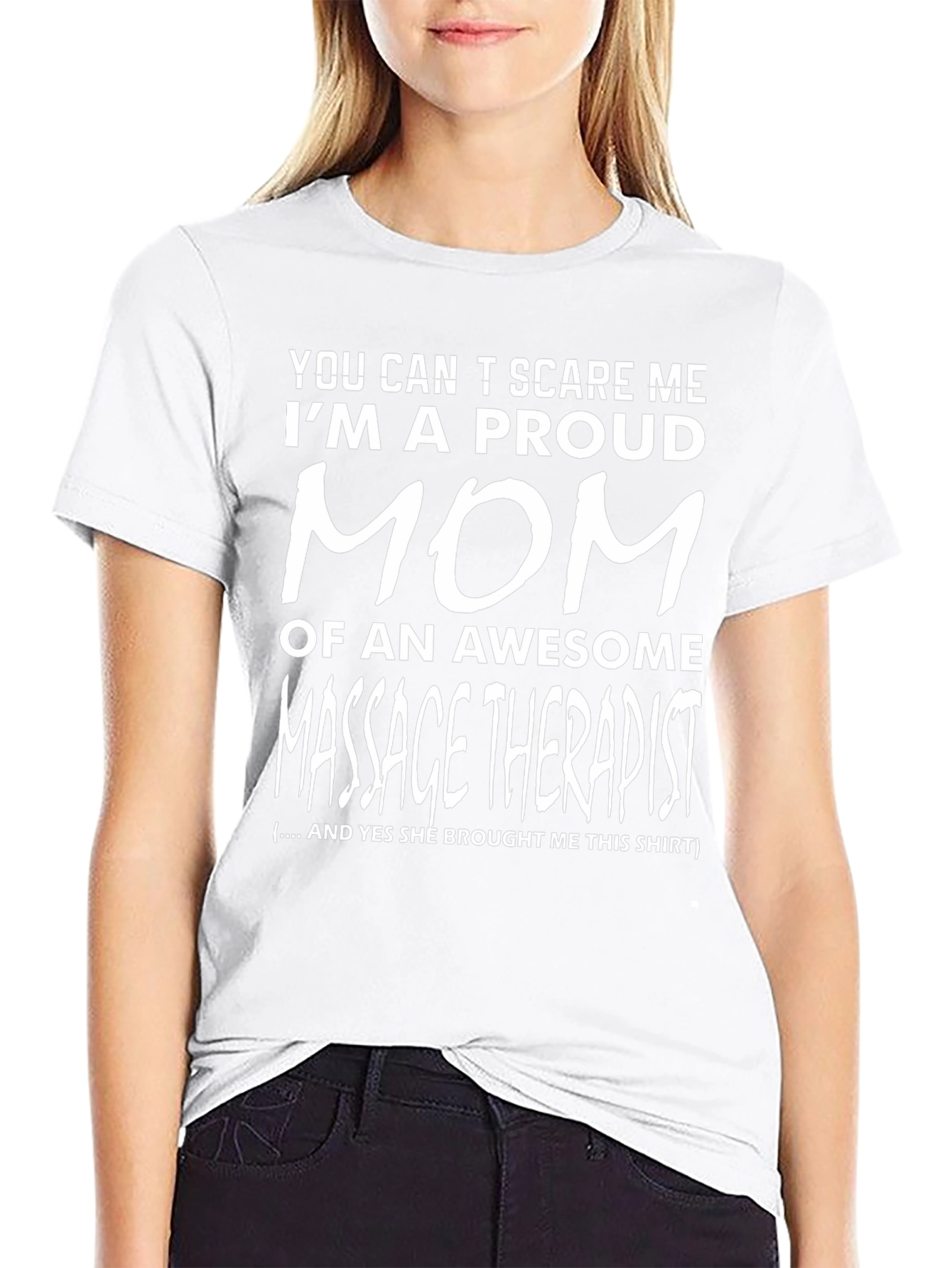Proud Mom of Awesome Massage Therapist T-Shirt