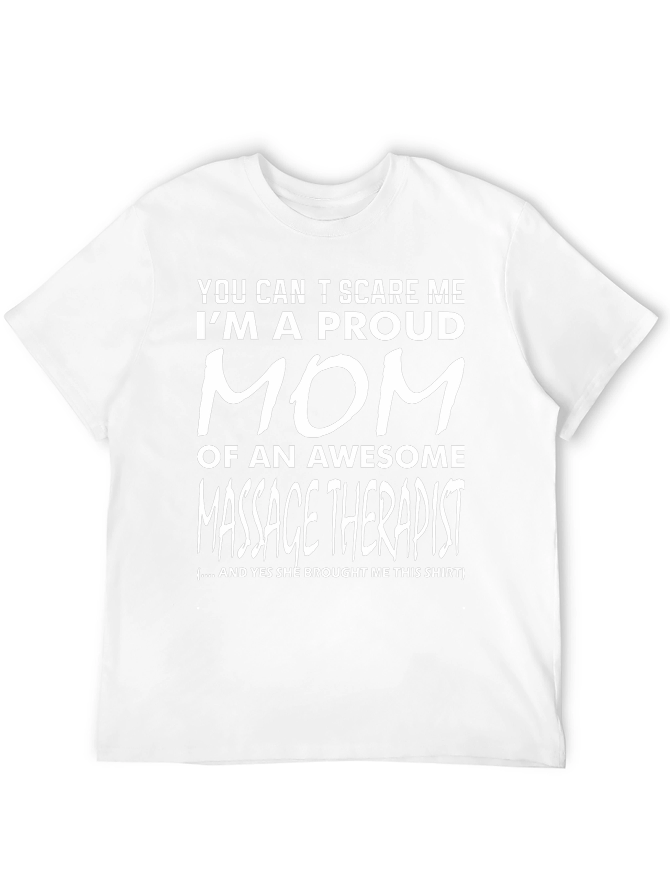 Proud Mom of Awesome Massage Therapist T-Shirt