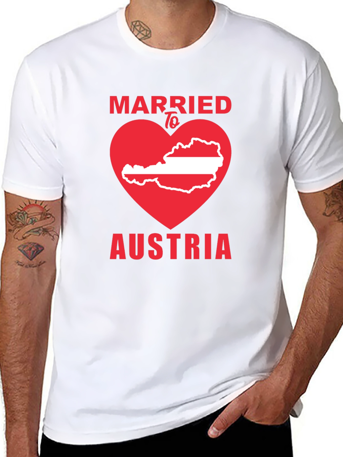 Married to Austria Graphic T-Shirt