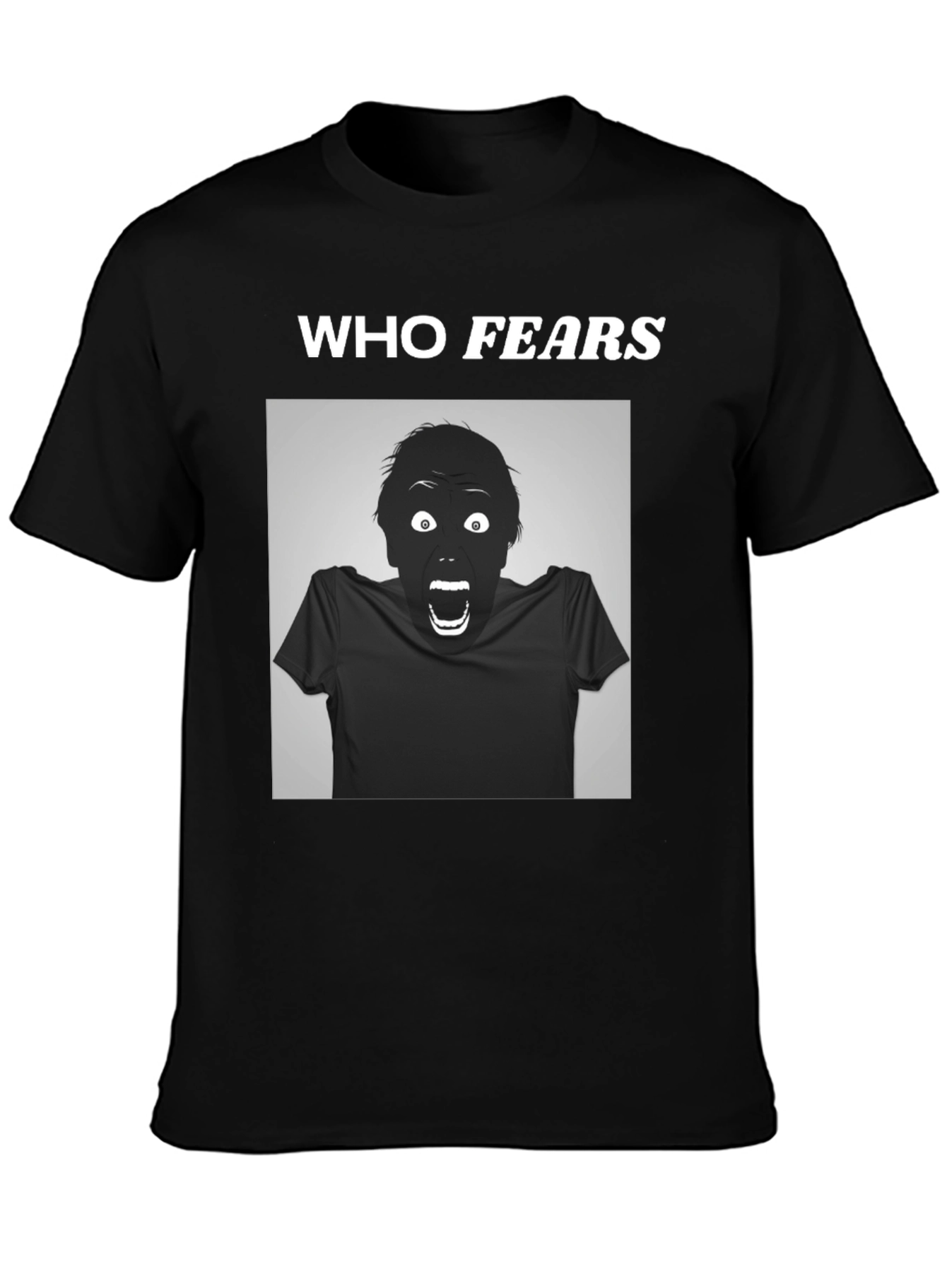 Who Fears Graphic Tee - Spooky Season Ready