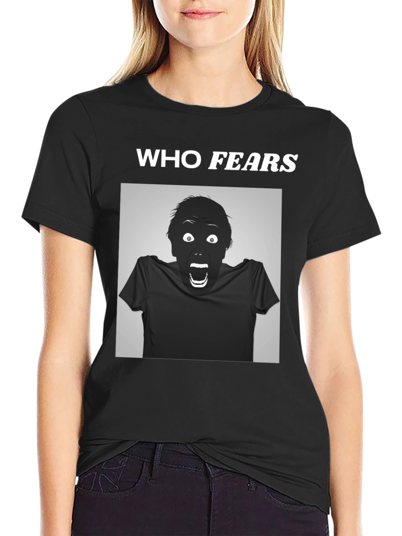 Who Fears Graphic Tee - Spooky Season Ready