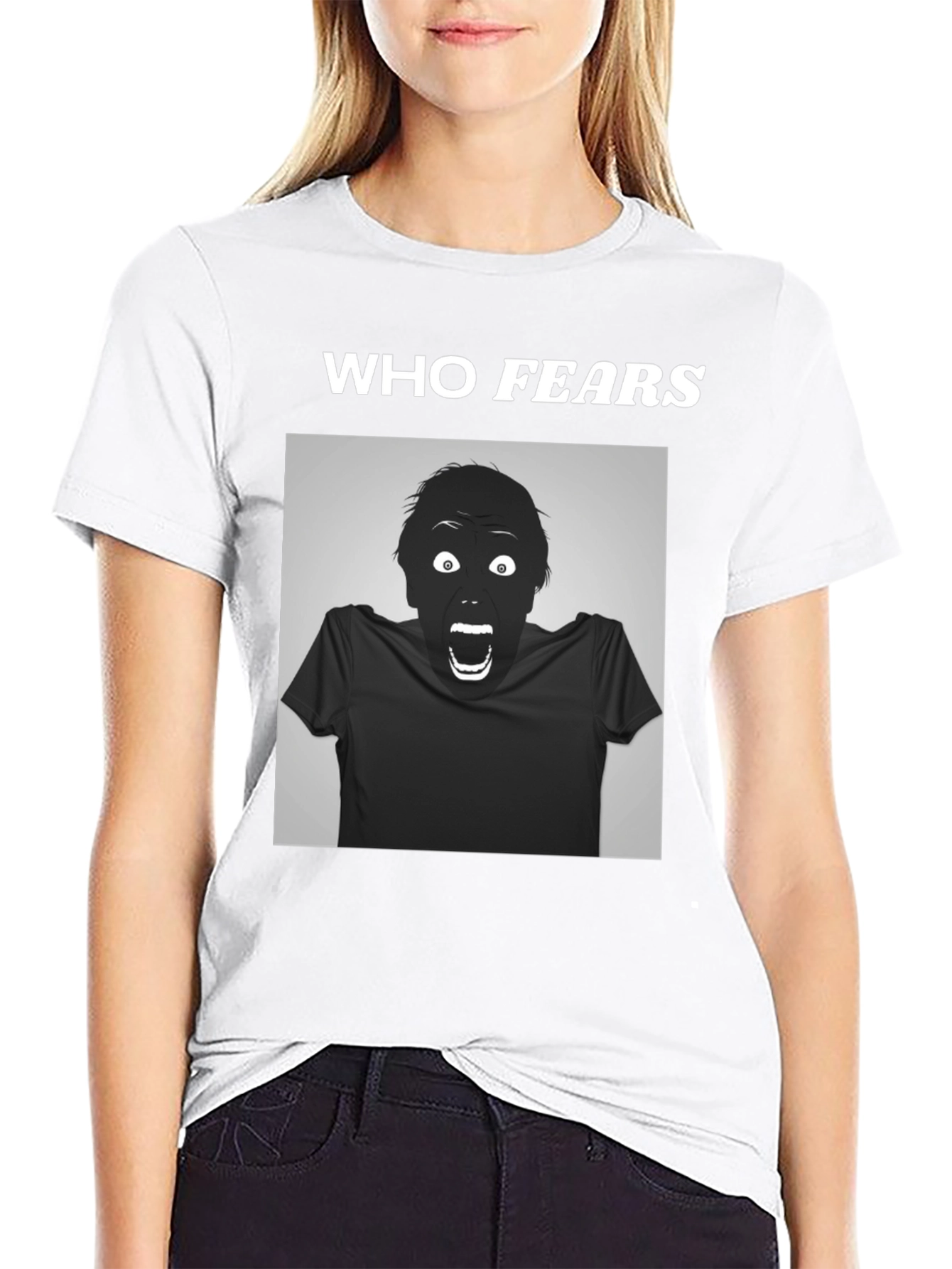 Who Fears Graphic Tee - Spooky Season Ready