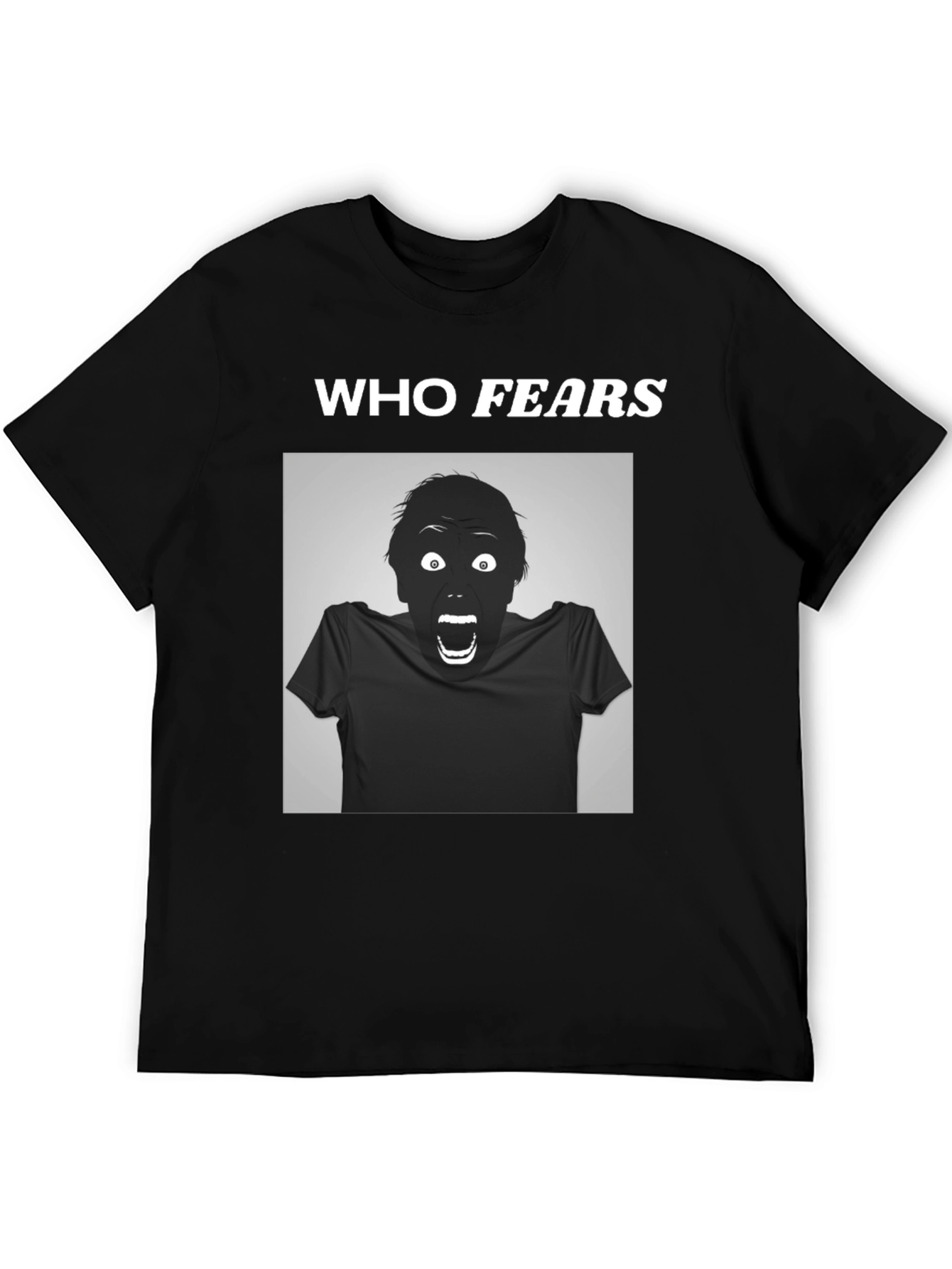 Who Fears Graphic Tee - Spooky Season Ready