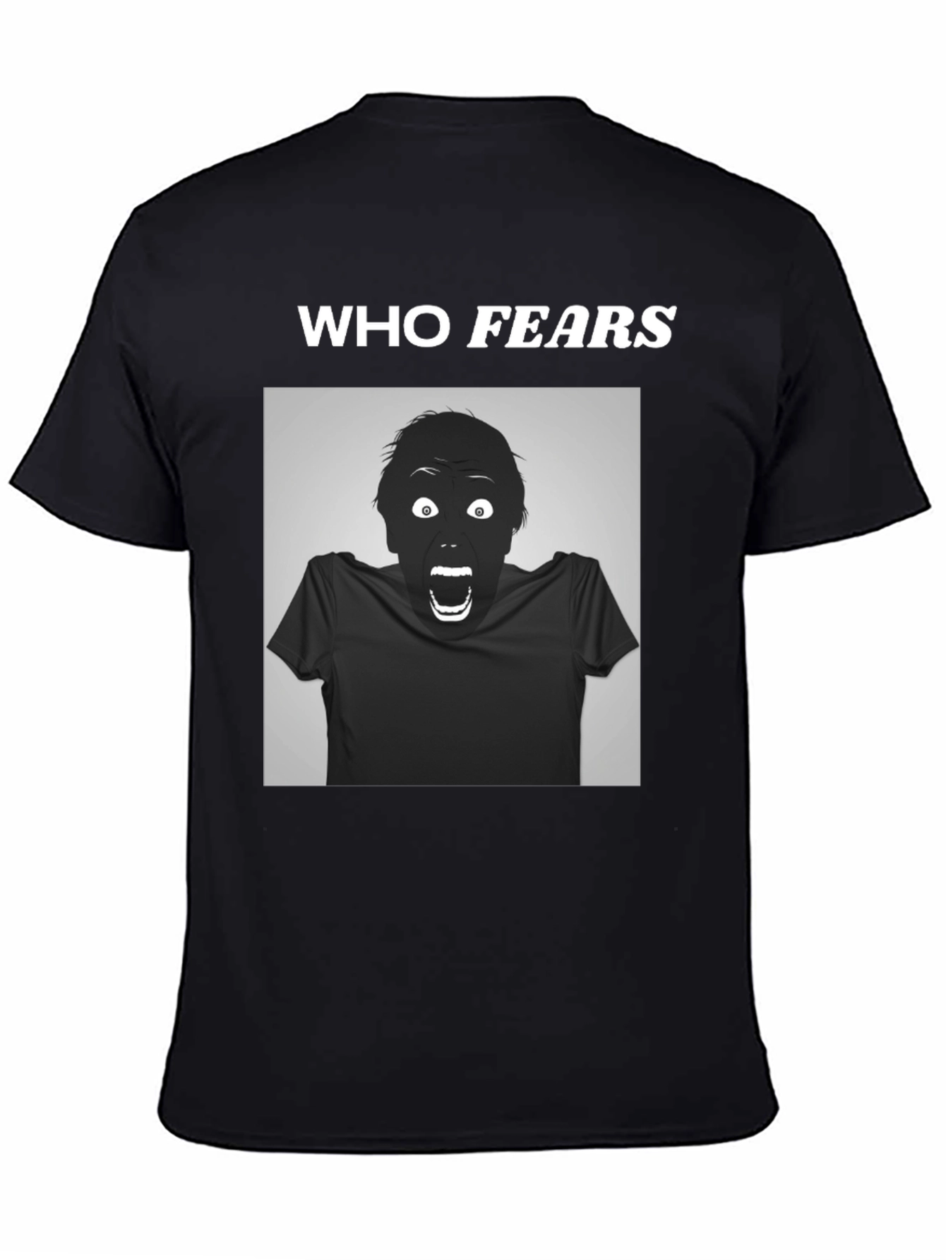 Who Fears Graphic Tee - Spooky Season Ready