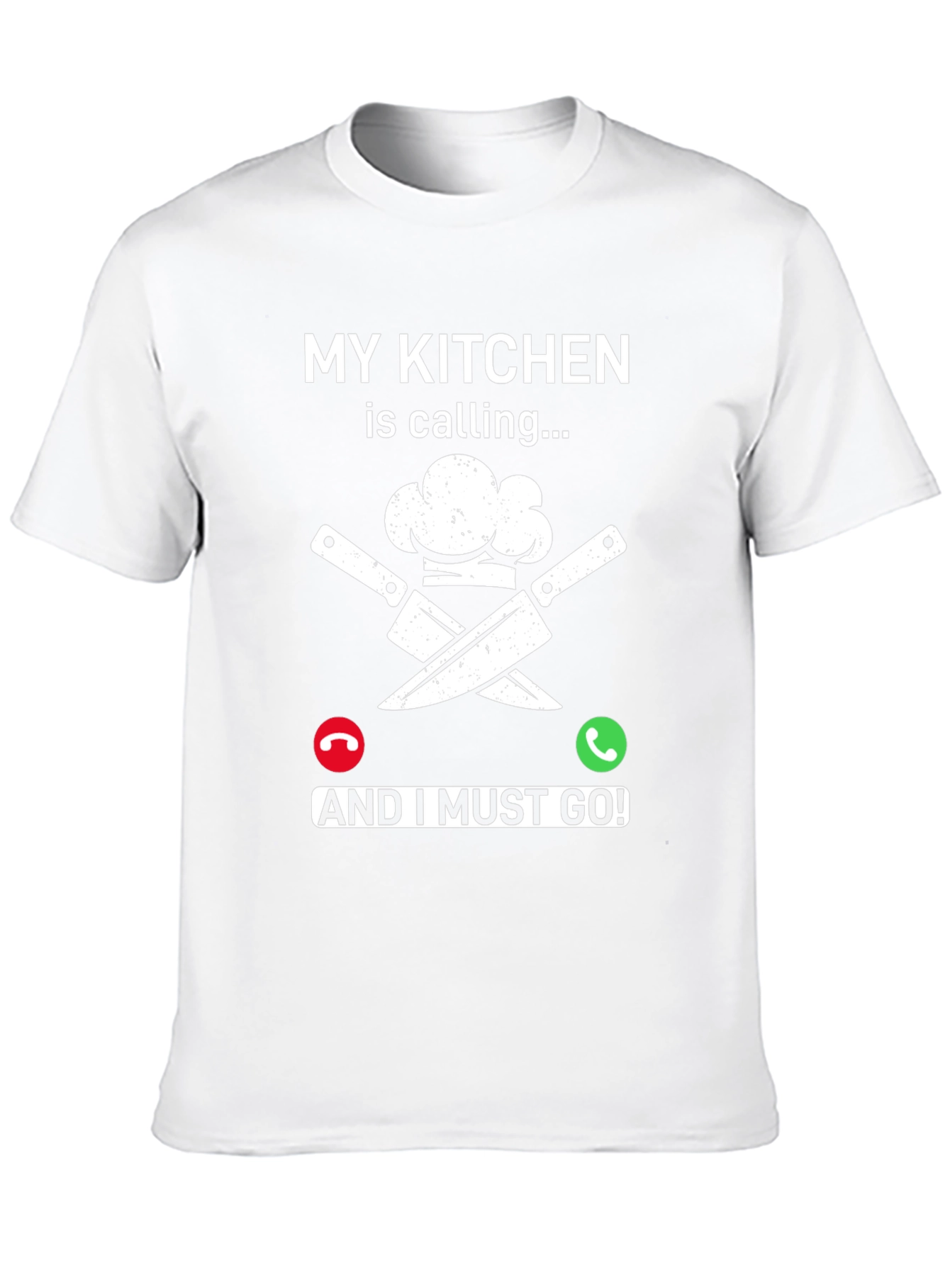 My Kitchen Is Calling Black T-Shirt