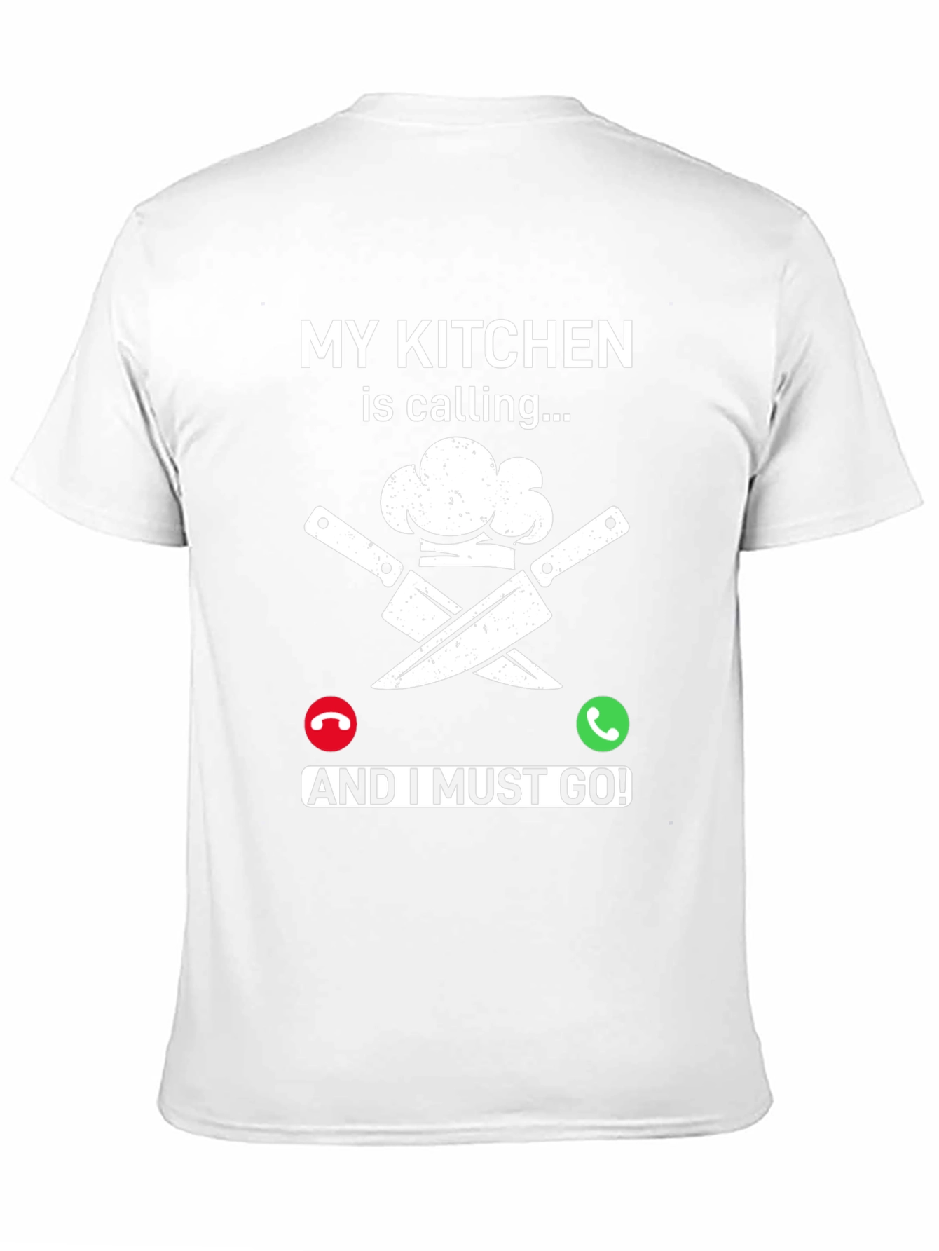 My Kitchen Is Calling Black T-Shirt