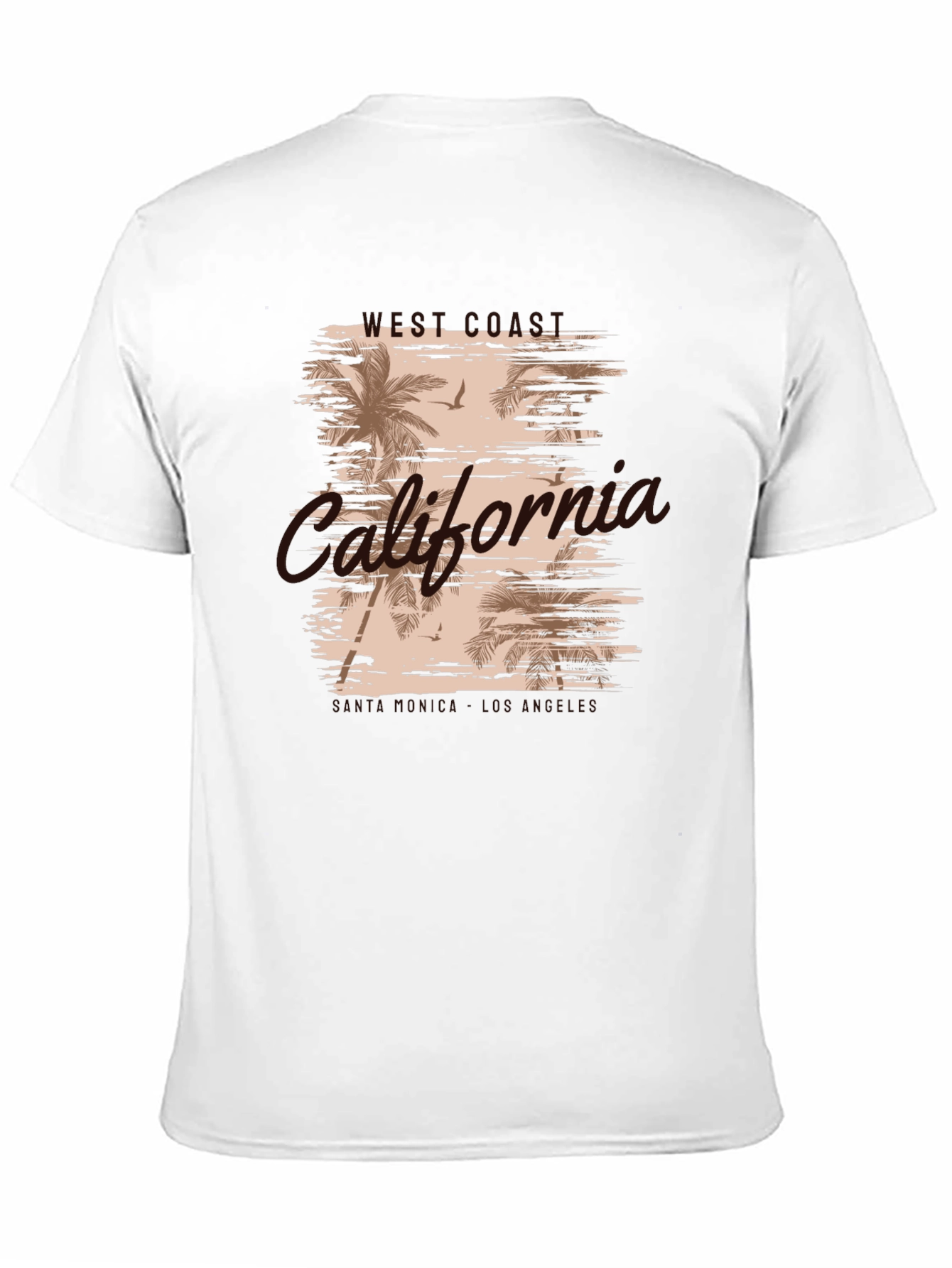 West Coast California Palm Tee