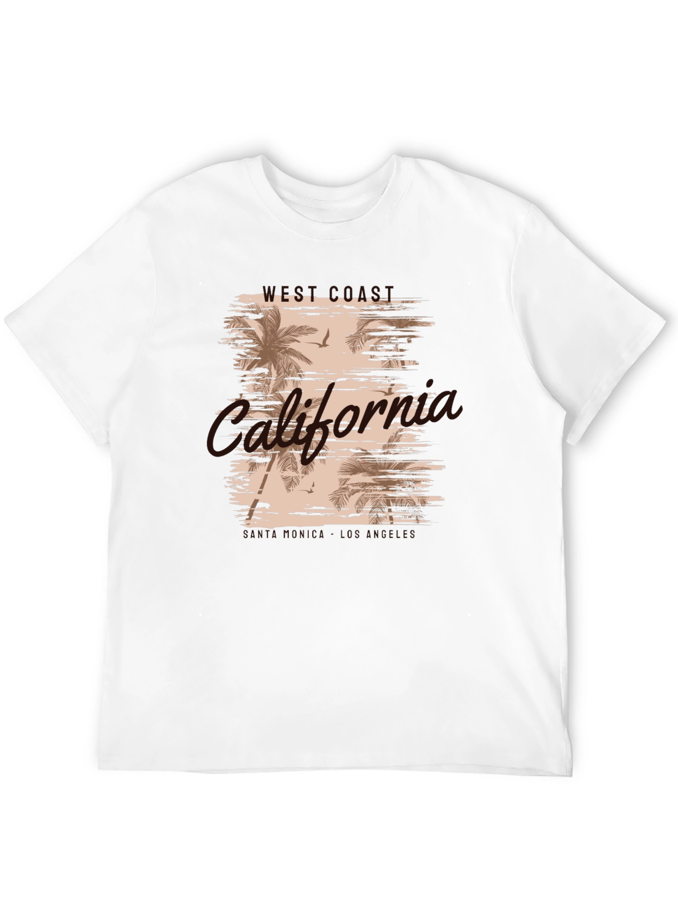 West Coast California Palm Tee