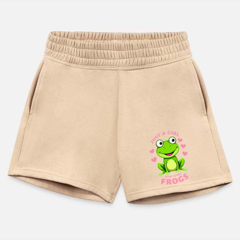 A cute cartoon illustration of a happy green frog