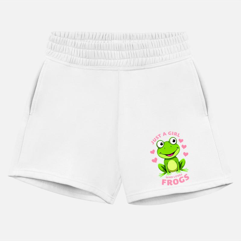 A cute cartoon illustration of a happy green frog