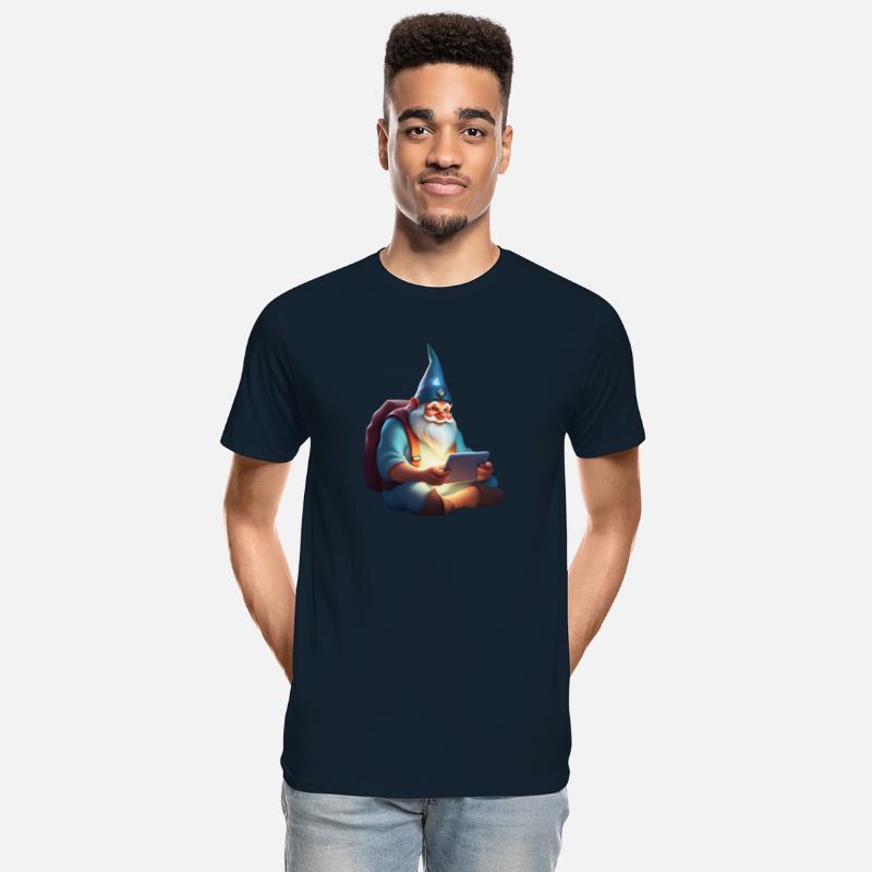 a Father's Day Gnome as a tech-savvy dad