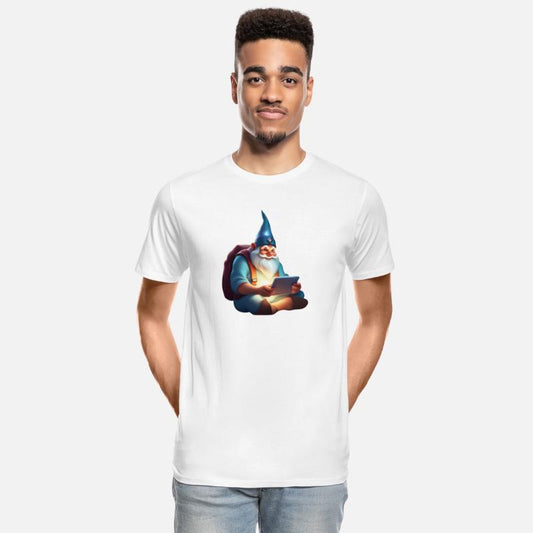 a Father's Day Gnome as a tech-savvy dad