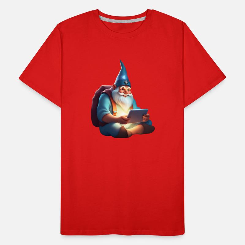 a Father's Day Gnome as a tech-savvy dad