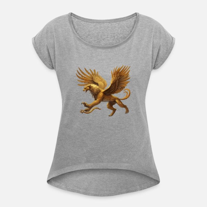 A flying lion is a mythological creature