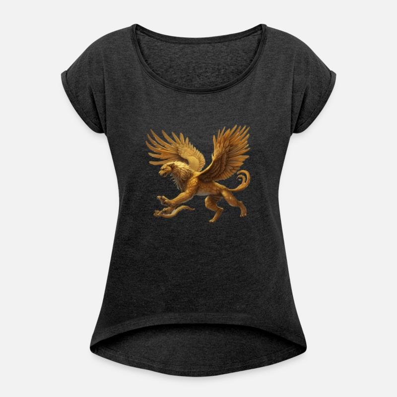 A flying lion is a mythological creature