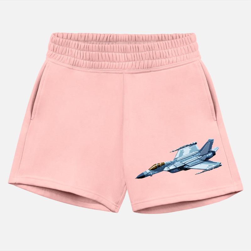 A pixel art of a air fighter