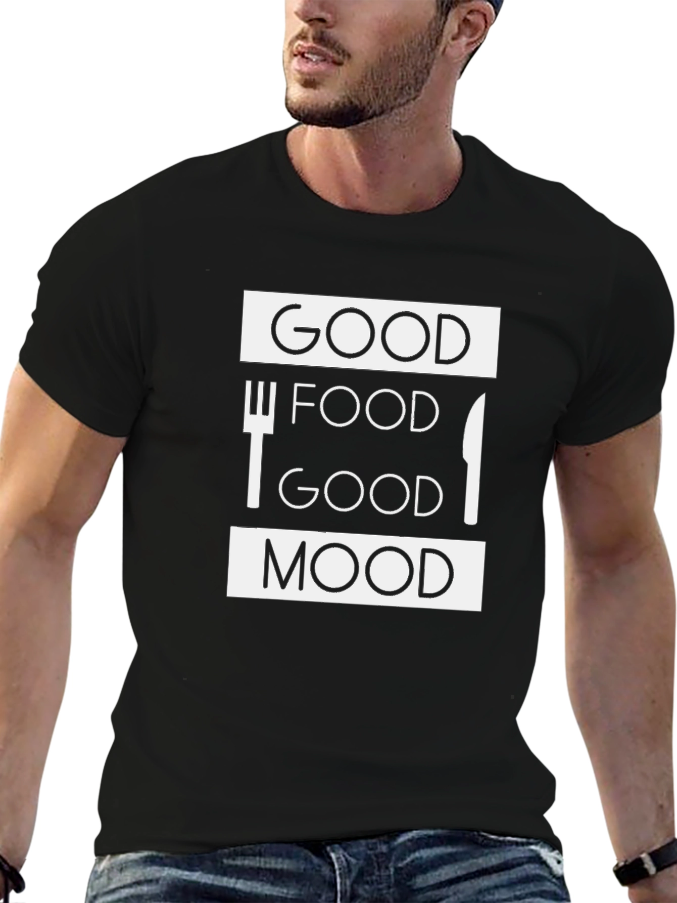 Good Food Good Mood Graphic Tee