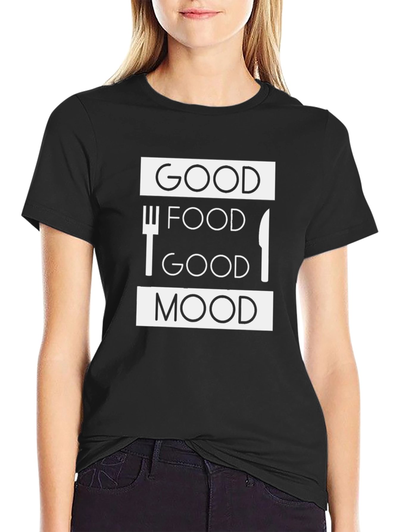 Good Food Good Mood Graphic Tee