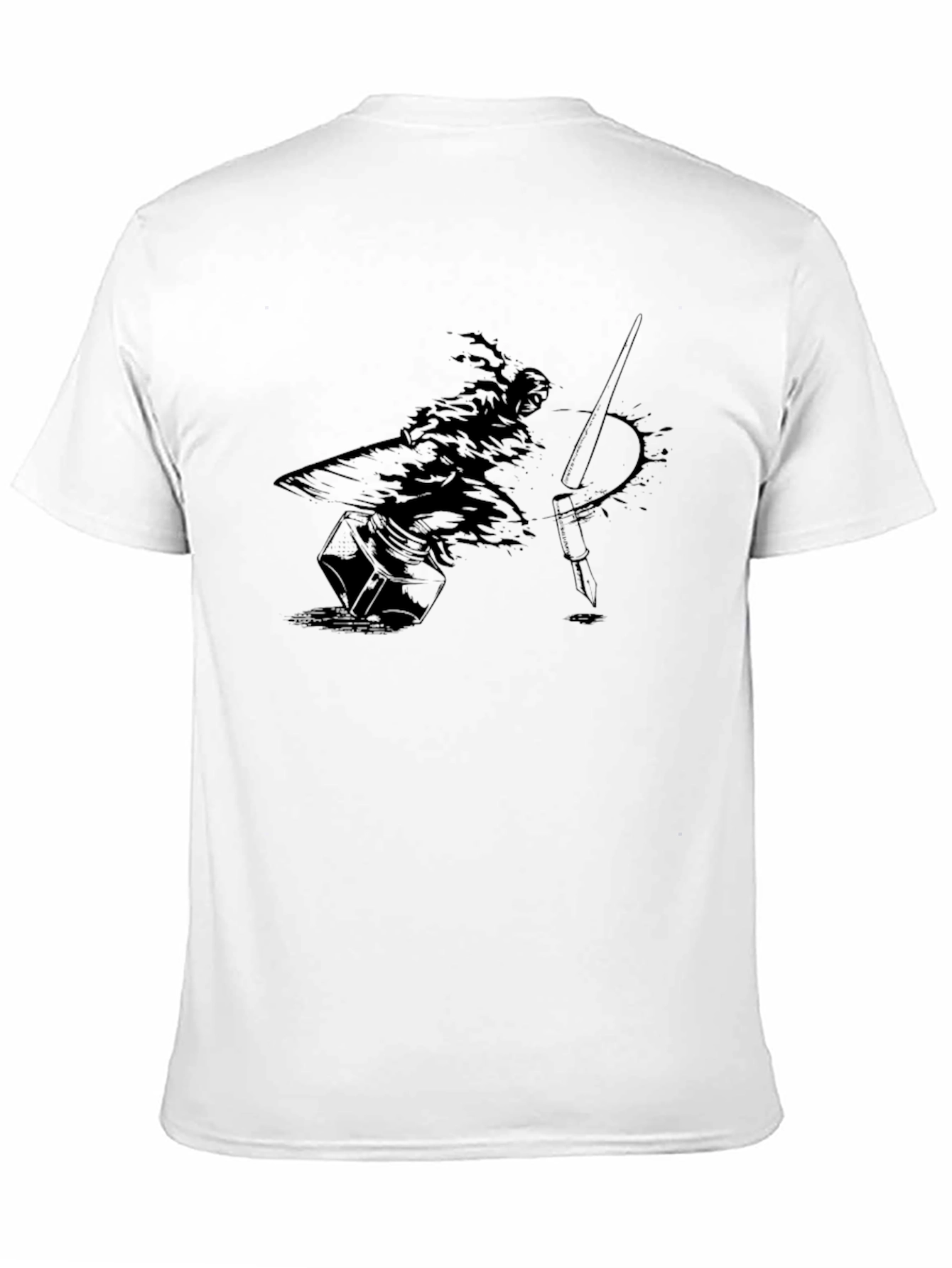 Ink Samurai Graphic Tee - Black