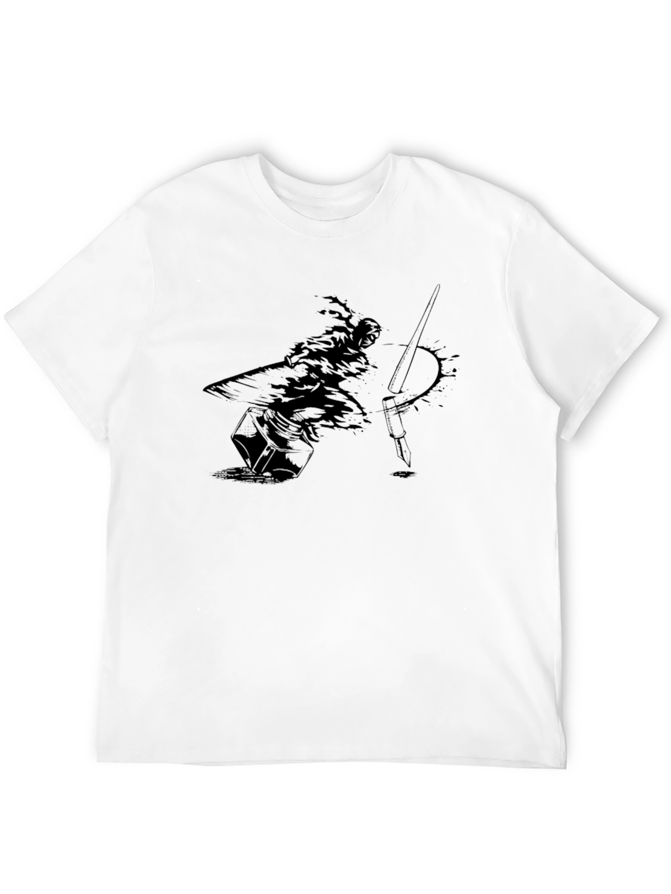 Ink Samurai Graphic Tee - Black