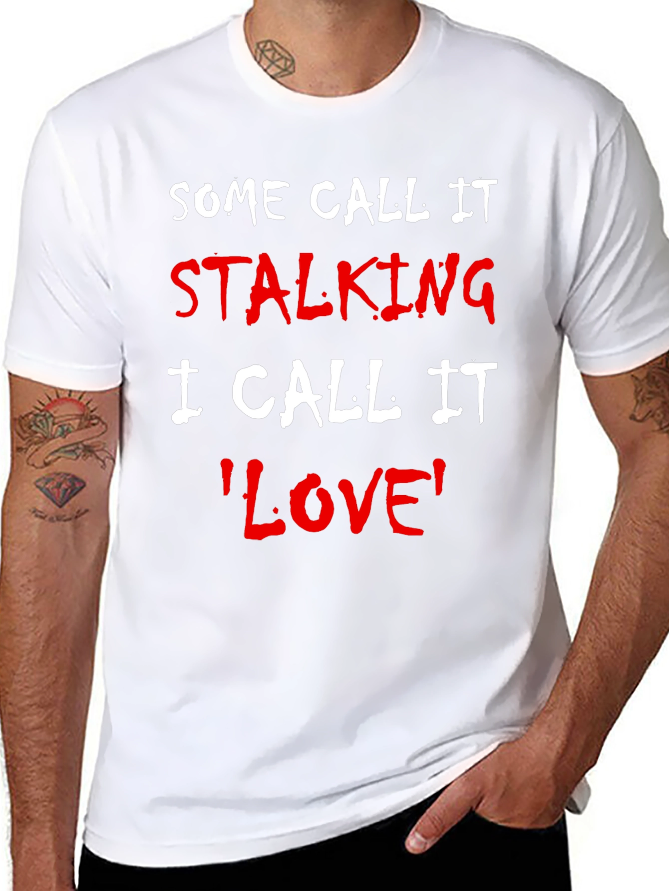 Some Call It Stalking Funny T-Shirt