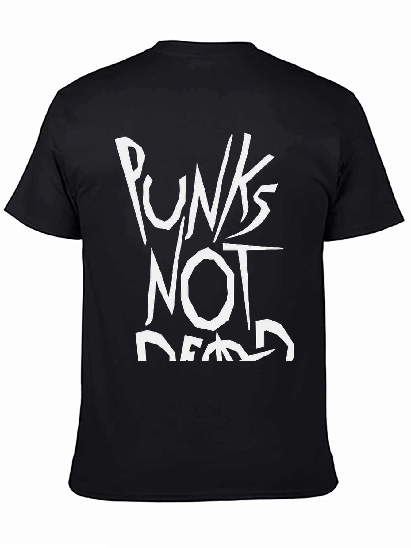Punks Not Dead Black T-Shirt
